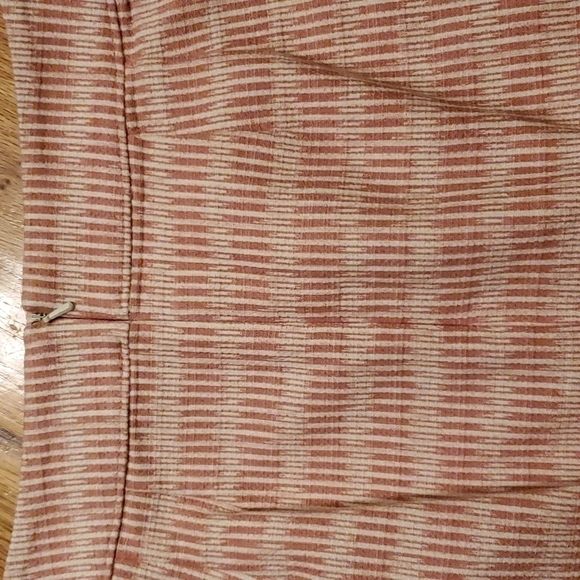 Loft Geometric Cotton Skirt Size 6 - Picture 5 of 7